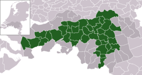 Map - NL - Brabantse Stedenrij Municipalities (2009).png