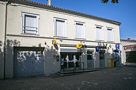 Le bureau de poste de Maubourguet.