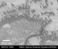 Površina Marsa slikana 10. avgusta 1999.