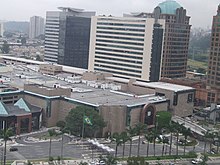 Aerial view of Morumbi Shopping, where the shooting took place