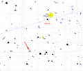 Bản đồ hiển thị vị trí của NGC 2775.