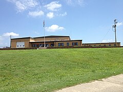 The Kansas Army National Guard Armory is in the airport complex.