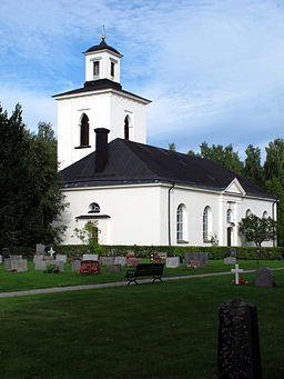 Norrbo kyrka i augusti 2013