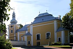 Skyline of Obyčtov