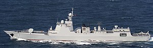 Type 052D destroyer in the People's Liberation Army Navy PLANS Guiyang (DDG-119) 20200428.jpg