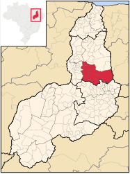 Valença do Piauí – Mappa