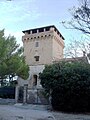 Papst Clemens ließ 1716 den Wachturm bauen, daher: Torre clementina