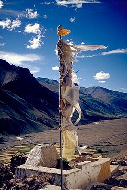 Tibetan prayer flag