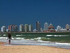 Vue générale de Punta del Este.