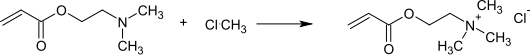 Quaternierung von Dimethylaminoethylacrylat