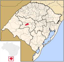 São Pedro do Sul – Mappa