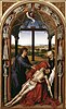 Center panel of Miraflores Altarpiece (Rogier van der Weyden, c. 1440)