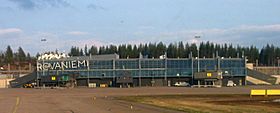 Terminal aéroportuaire à Rovaniemi