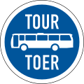 Tour buses only