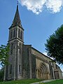 L'église Saint-Martin et son portail latéral (juin 2009)