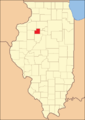 Stark County at the time of its creation in 1839