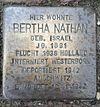 Stolperstein Emmerich Nonnenplatz 7 Bertha Nathan