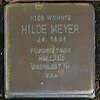 Stolperstein für Hilde Meyer