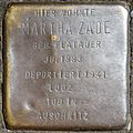 Stolperstein für Martha Zade (Salierring 50)