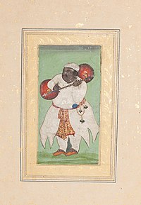 The Musician Naubat Khan Playing a Rudra Vina, Circa 1580-1600, Sotheby's auctions.