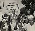 Image 38Julius Nyerere demanding political independence for Tanganyika in 1961. (from History of Tanzania)