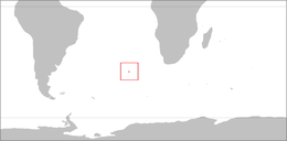Tristan da Cunha - Localizzazione