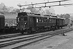 Norges Statsbaner type 83 electric multiple unit at Voss, Norway, in 1939