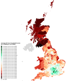 The Median Gross Household Income as of 2018. UK Median Gross Household Income (excl. NI).png