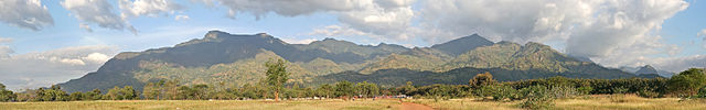 Горный хребет Улугуру в Танзании