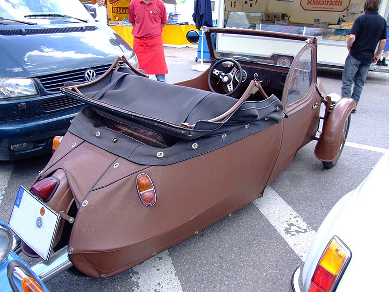 Making a car out of a Velorex sidecar I think Velorex beat you to it 