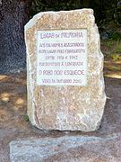 Lugar da Memoria. Parque do Castro en Vigo.