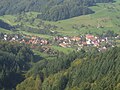 Sitzenkirch from Castle Sausenburg