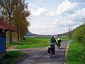 Werratal-Radweg bei Falken in Thüringen