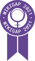 Za aktivní zapojení ve WikiGapu 2021 udělila Natalie Szelachowska 5. května 2021
