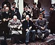Churchill, Roosevelt und Stalin in Jalta