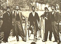 Triciclu din secolul 19 folosit în Iran