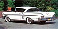 1958ko Chevrolet Bel Air Impala Sport Coupe.
