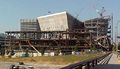 Walt Disney Concert Hall, under construction, 07/14/01