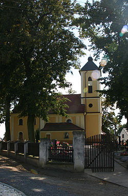 Church of Guardian Angels in Gostomia