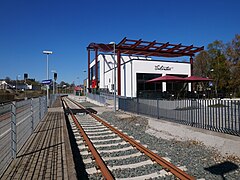 Winterberg, Empfangsgebäude des Bahnhofes Winterberg (Westf)