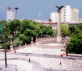 Praça Patria em Aguascalientes