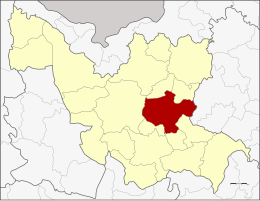 Distretto di Nong Han – Mappa