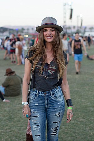 Ария Пуллман на фестивале Coachella 2015