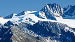 Blick vom Cimacross (Kals am Großglockner) auf die Kreuzwandspitze (Bildmitte), dahinter die Glocknerwand