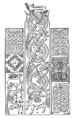 Crawford's sketch of ornamentations