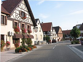 The houses in Beinheim