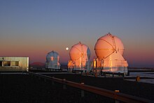 The Belt of Venus over Paranal Observatory atop Cerro Paranal in the Atacama Desert, northern Chile Belt of Venus over Paranal Observatory.jpg