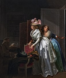 Le Cadeau délicat par Louis-Léopold Boilly