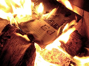 Book burning