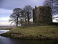 Die Ruinen von Cairns Castle